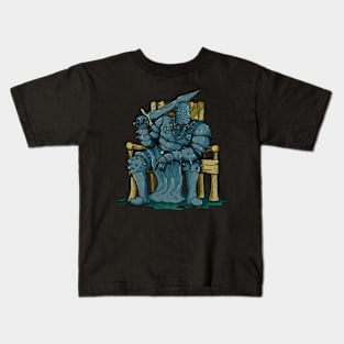 Knight in to the king Kids T-Shirt